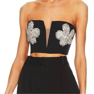Bardot Bustier Crop Top